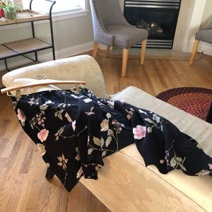 Urban Renewal Floral High-Low Skirt